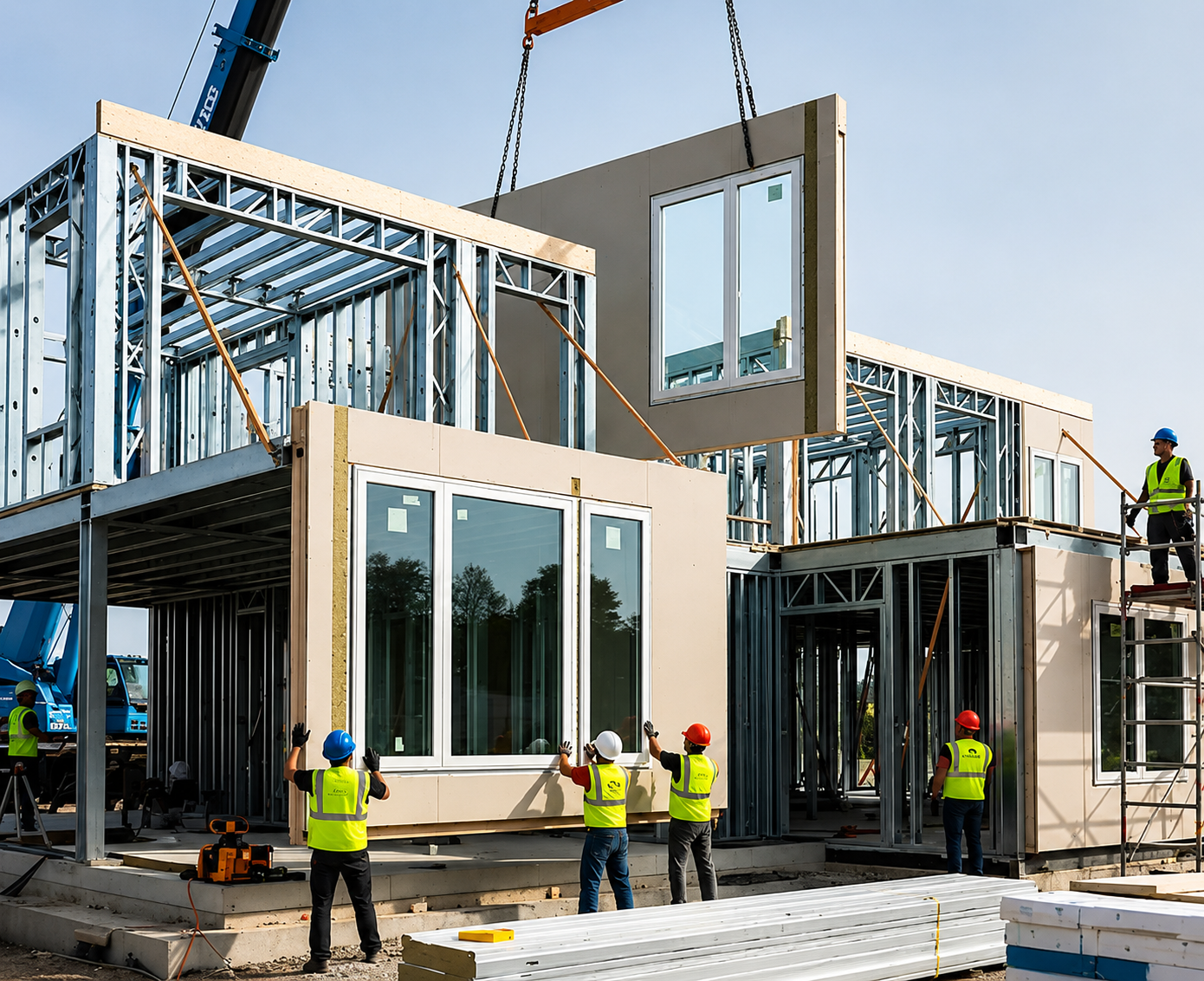 THERMANEST construction team on site