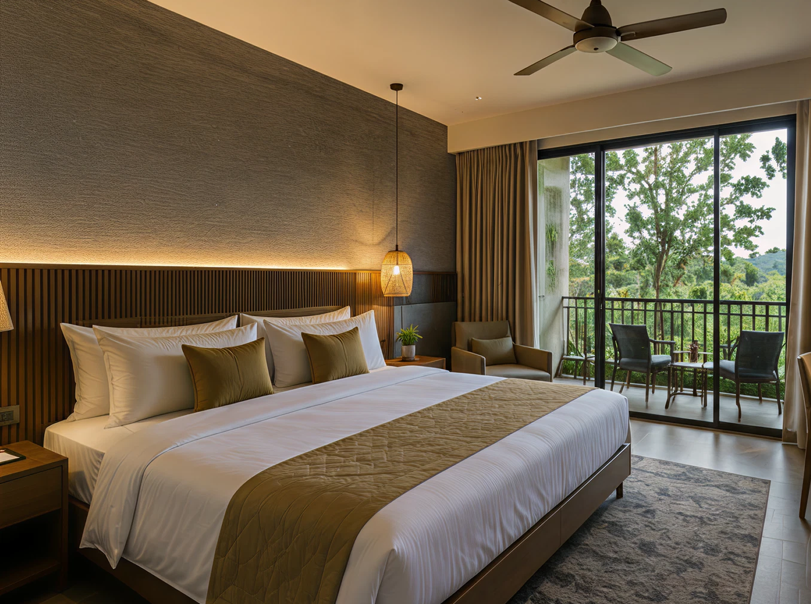 DELUXE BEDROOM