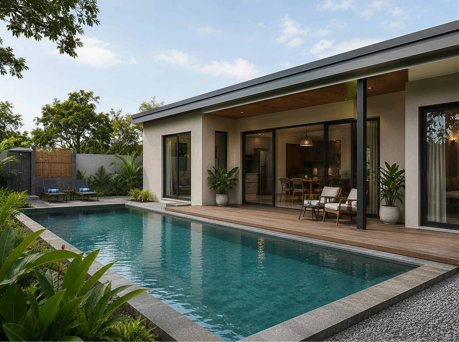 SWIMMING POOL AREA
